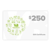 $250.00 VB Gift Certificate